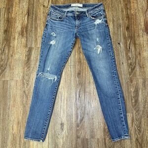Abercrombie & Fitch Women's 6R Bootcut Jeans Y2K Blue Vintage 90s